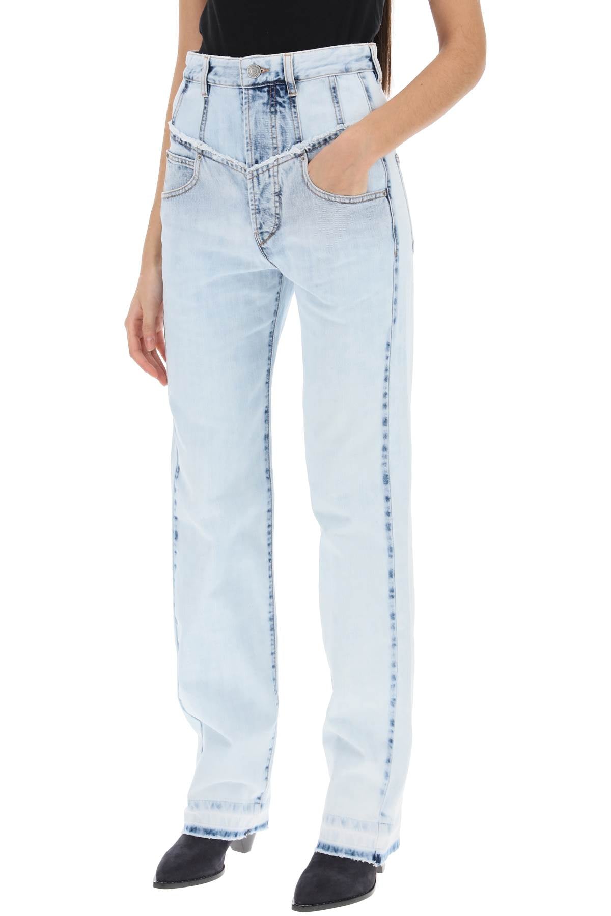 Isabel Marant Isabel marant noemie straight leg jeans