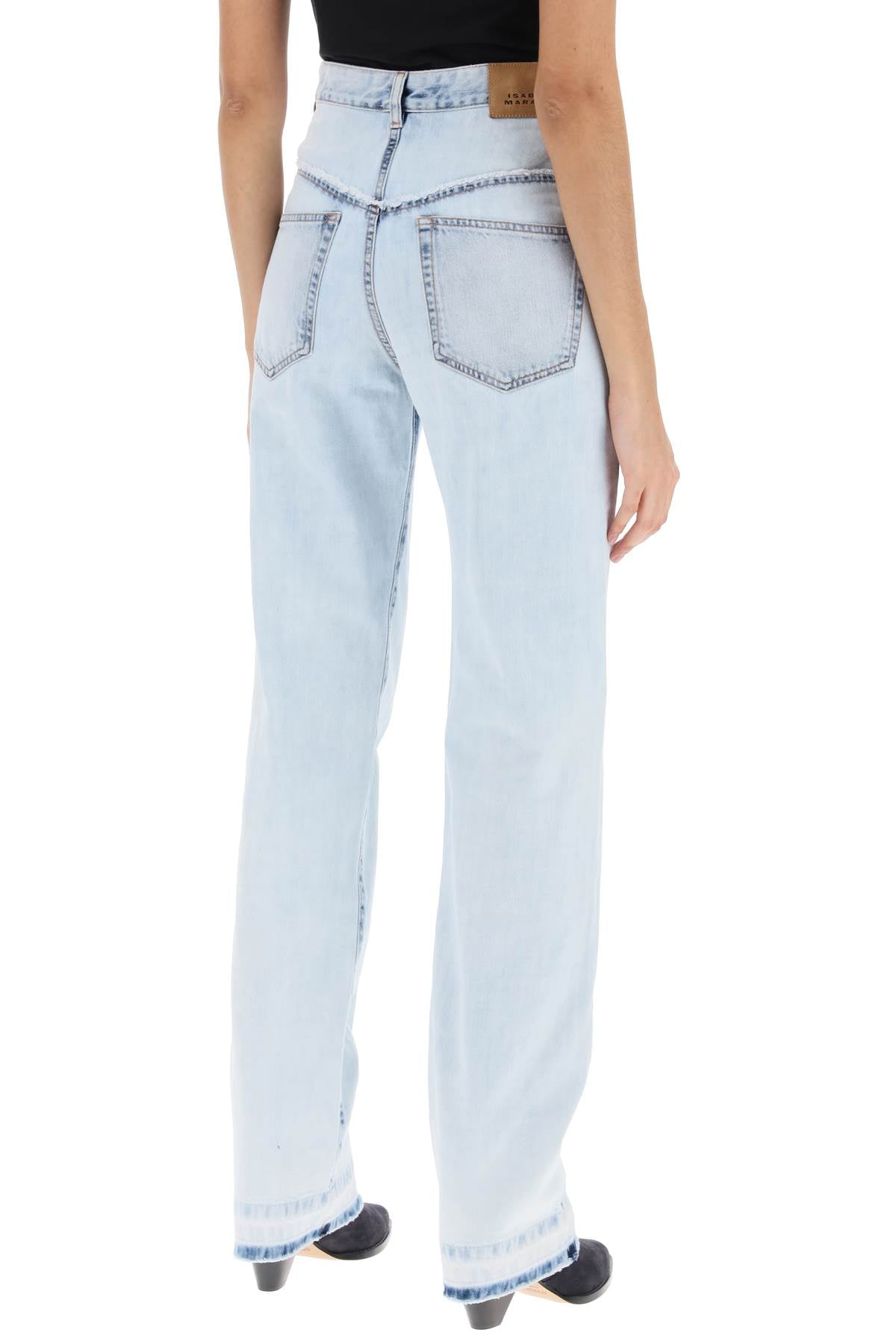 Isabel Marant Isabel marant noemie straight leg jeans