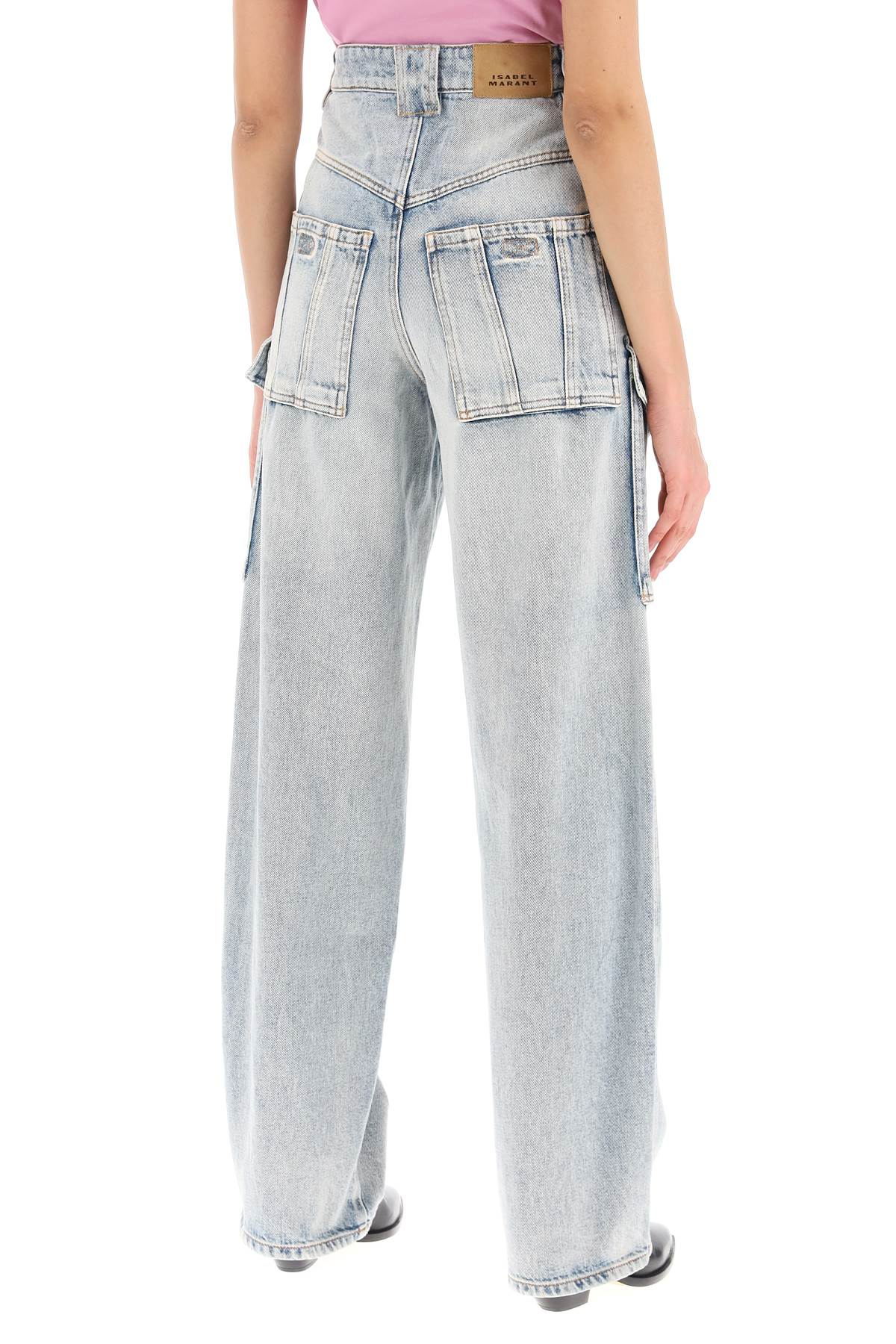 Marant ETOILE Isabel marant etoile heilani cargo jeans