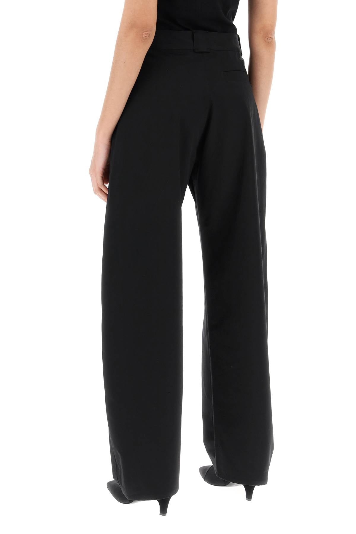 Lemaire loose curved leg pants