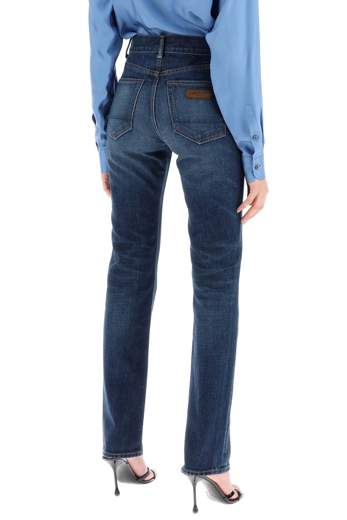 Tom Ford Tom ford "jeans with stone wash treatment