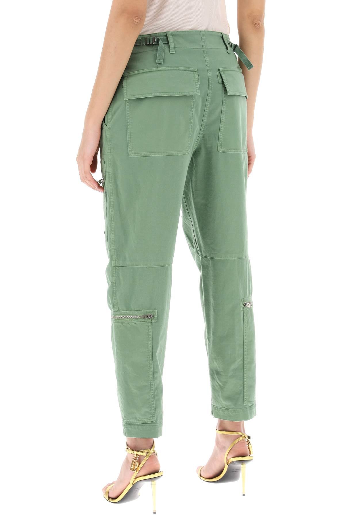 Tom Ford Tom ford stretch cotton twill cargo pants