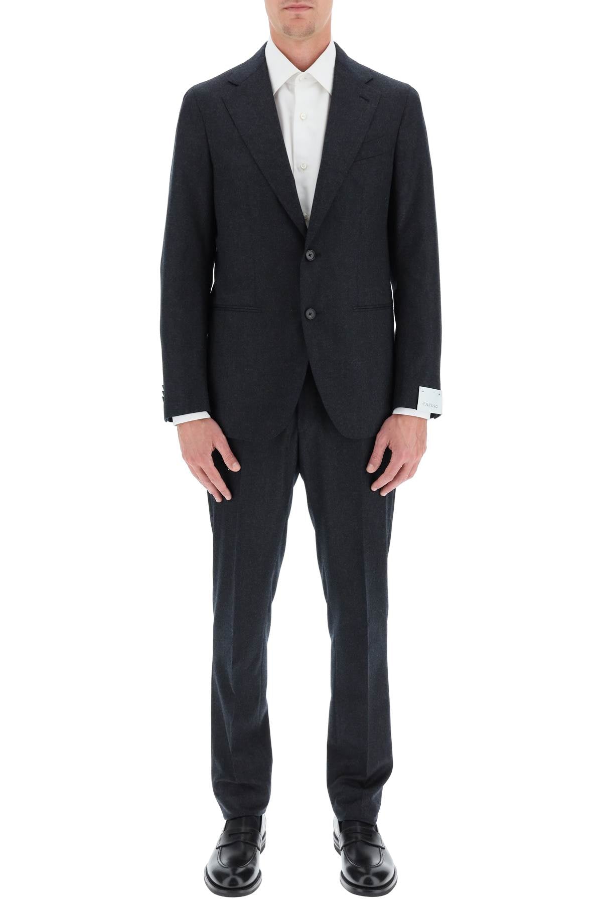 CARUSO Caruso 'aida' wool suit