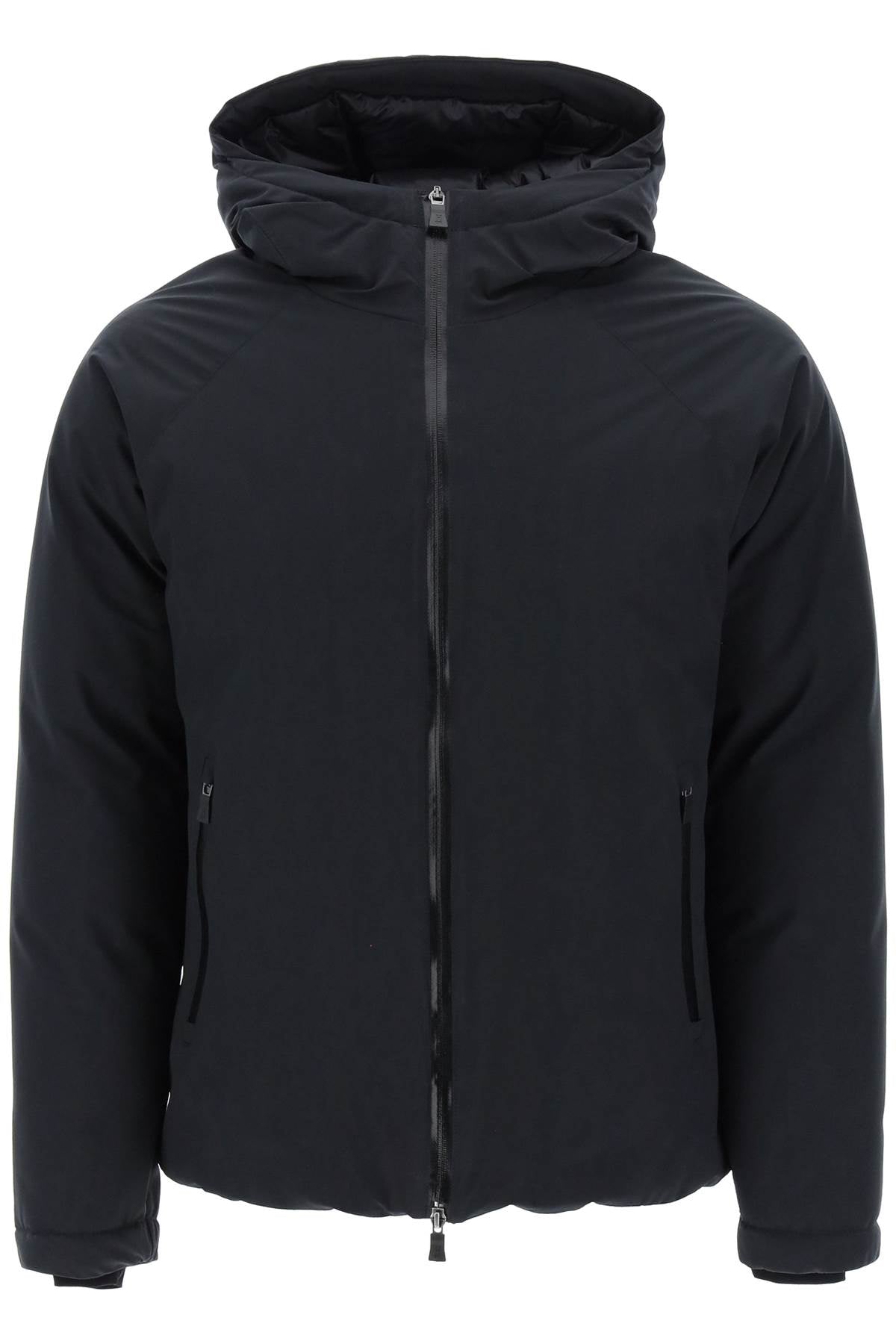 Herno Laminar Herno laminar ripstop hooded down jacket