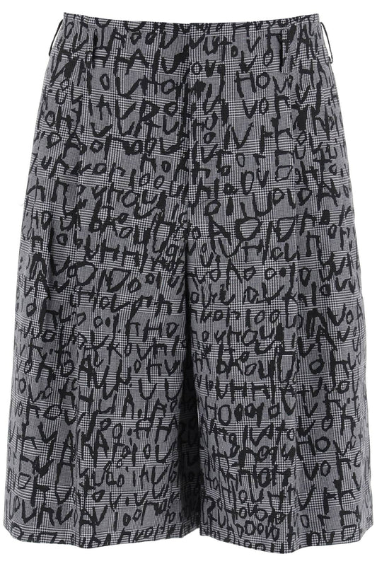 Comme Des Garcons Homme Plus Comme des garcons homme plus artwork motif shorts