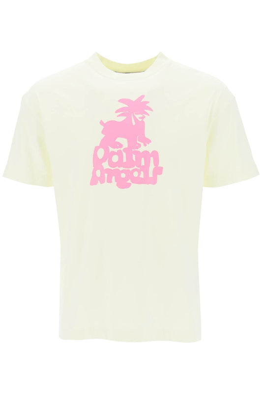 Palm Angels Palm angels leon logo t-shirt