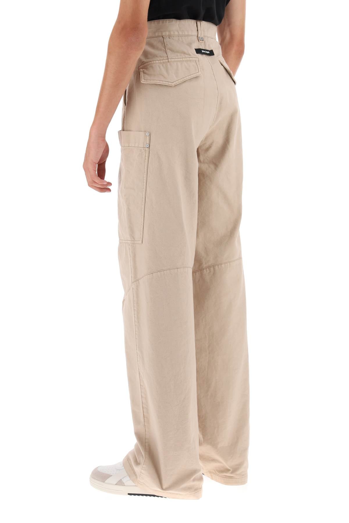 Palm Angels Palm angels cotton cargo pants