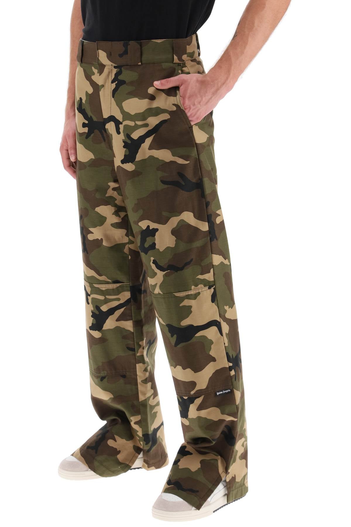 Palm Angels Palm angels camouflage workpants