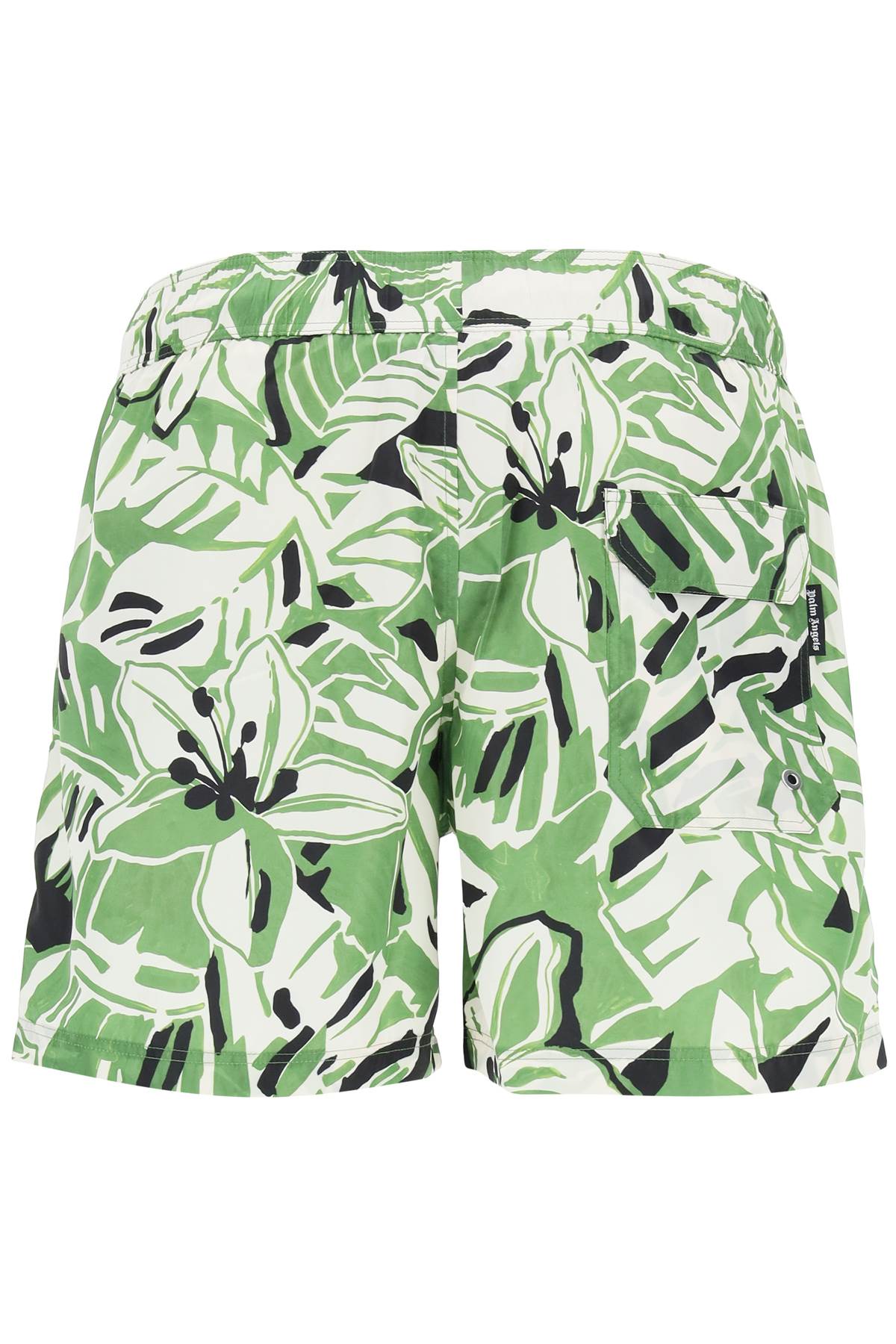 Palm Angels Palm angels swimtrunks with hibiscus print