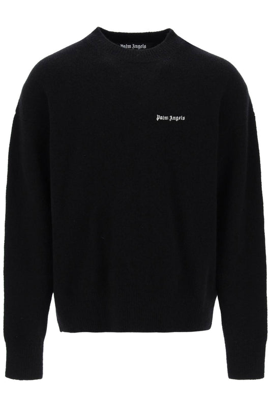 Palm Angels Palm angels sweater with logo embroidery