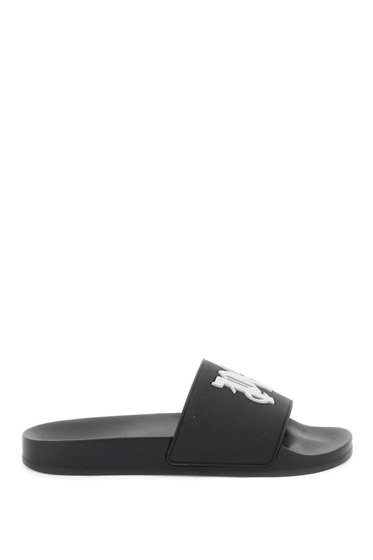 Palm Angels Palm angels monogram slides