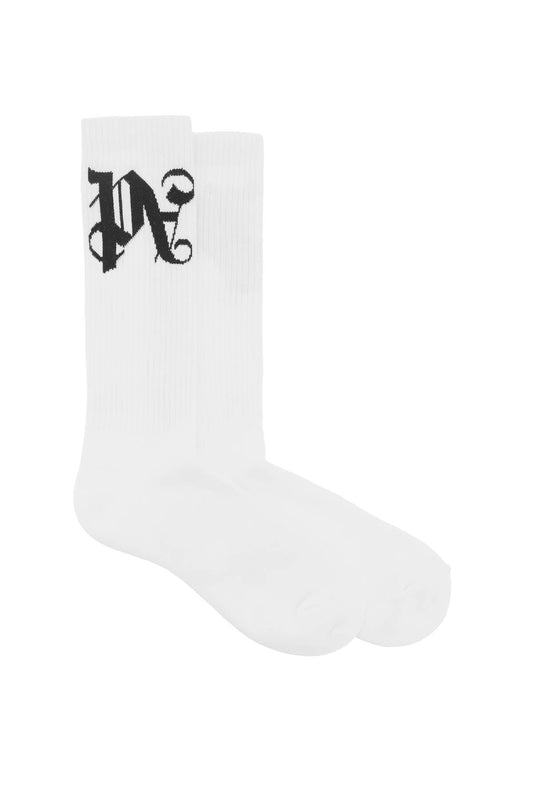 Palm Angels Palm angels pa monogram socks