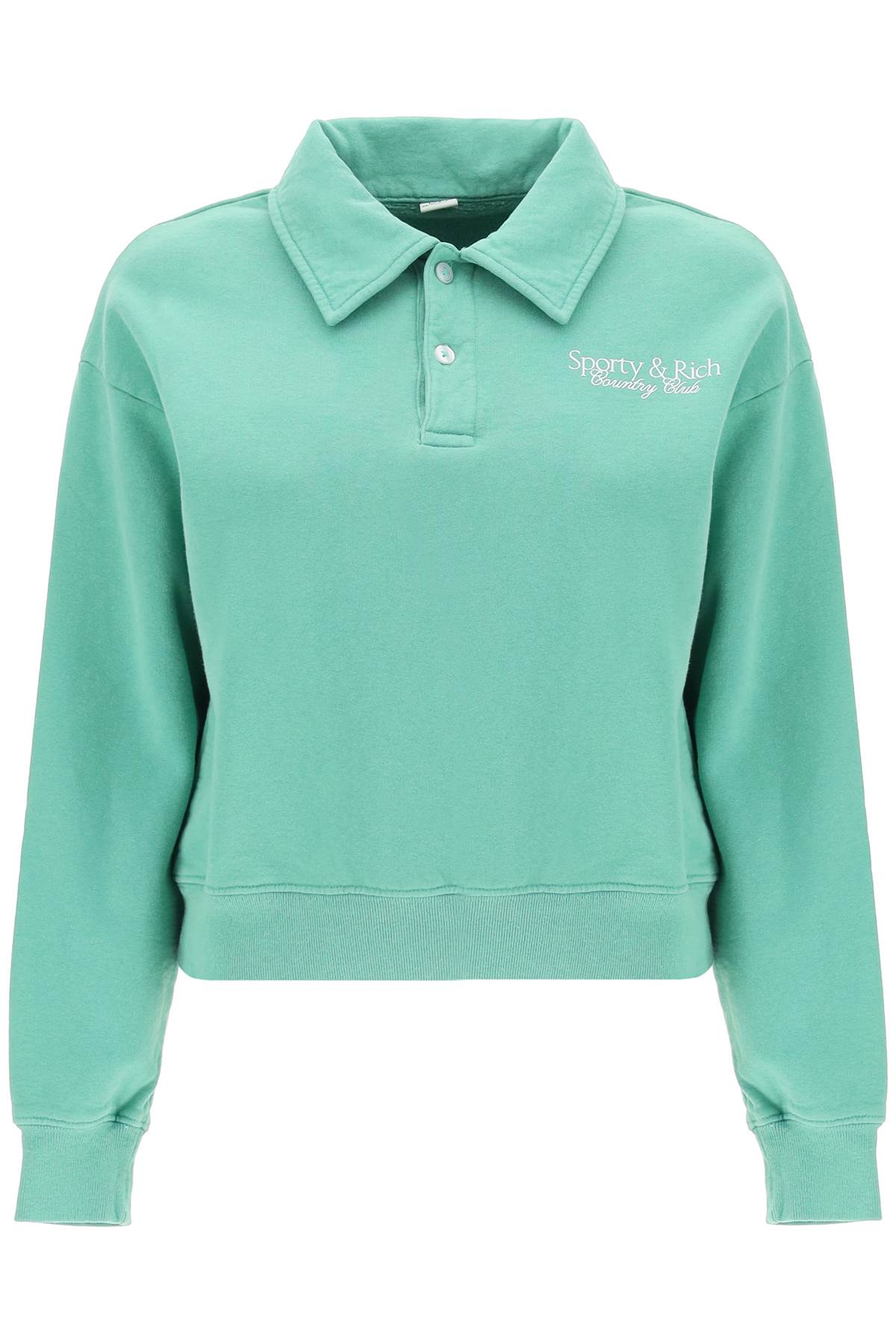 Sporty & Rich Sporty rich 'sr country club' polo sweatshirt