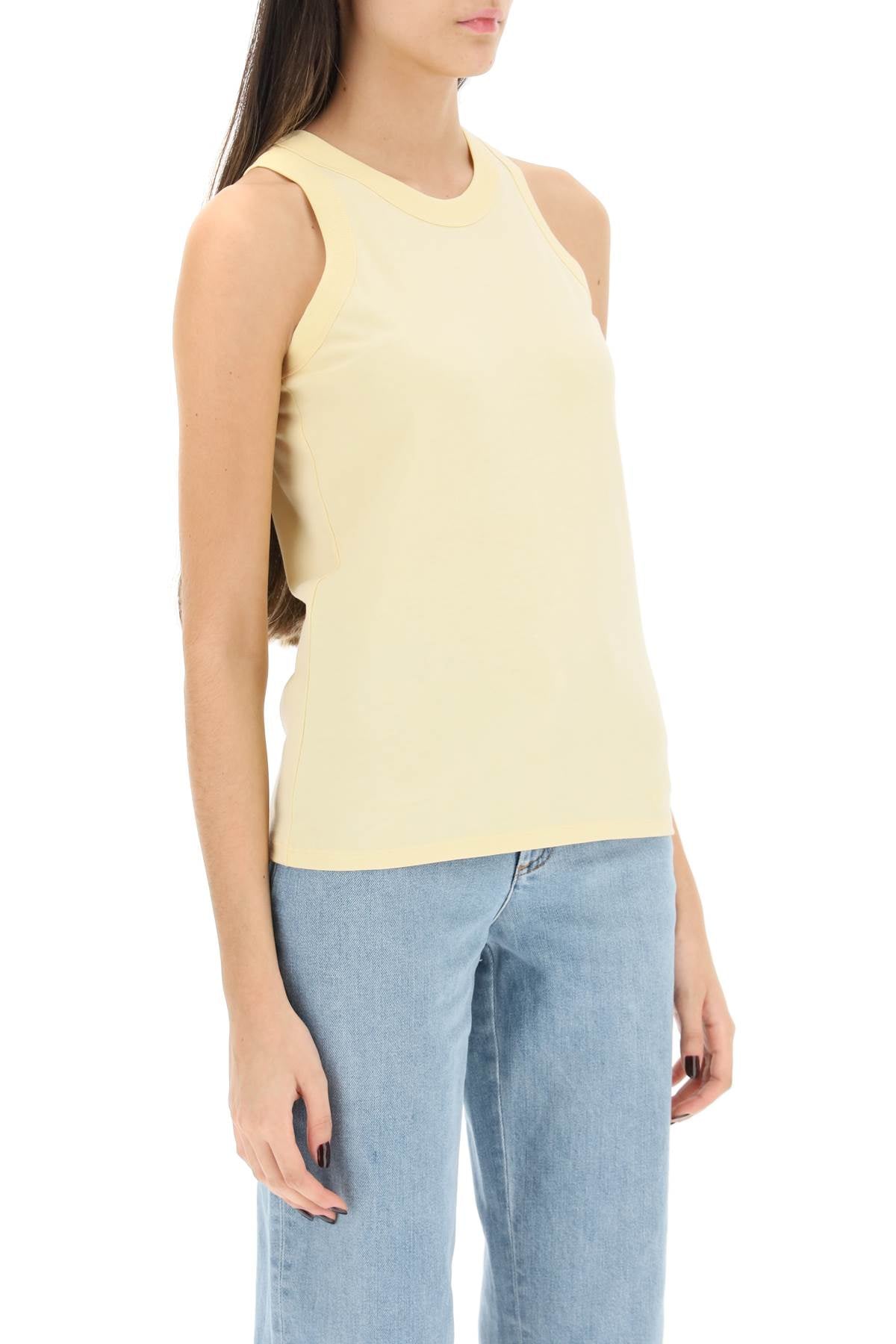 Loulou Studio Loulou studio pima cotton tank top