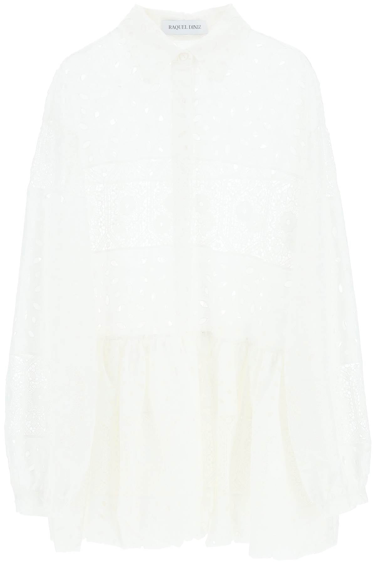 Raquel Diniz Raquel diniz broderie anglaise chemisier dress