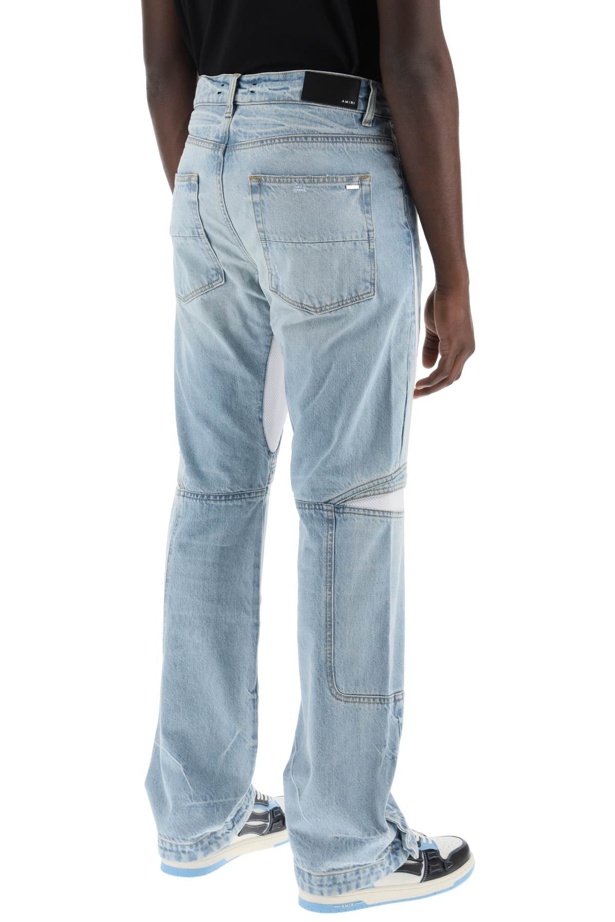 Amiri Amiri mx-3 jeans with mesh inserts