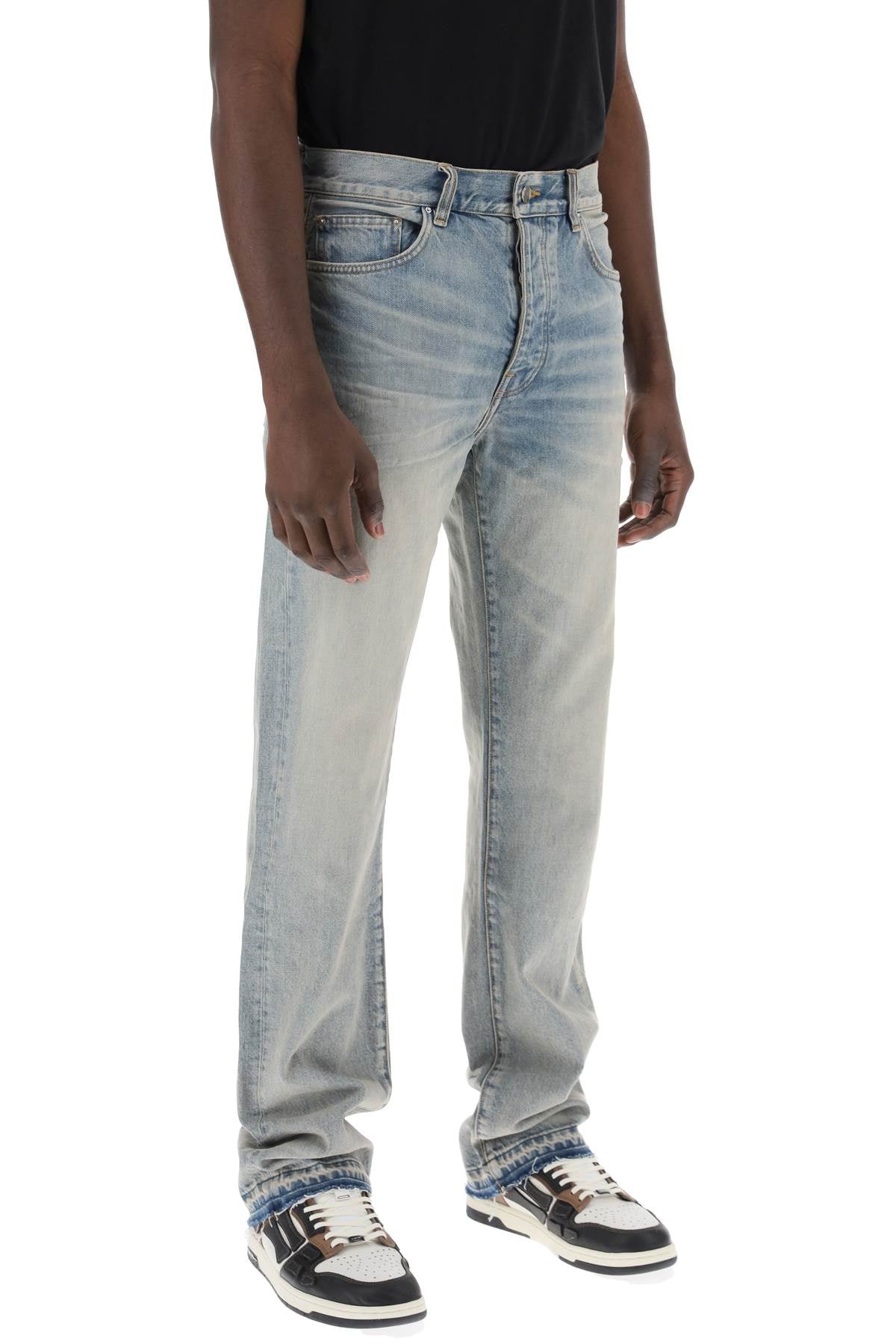 Amiri Amiri straight cut loose jeans