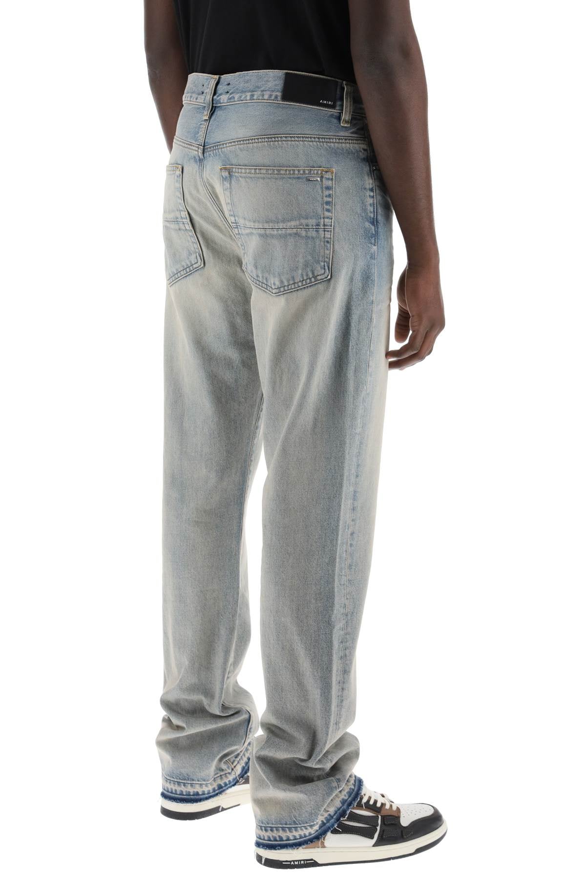 Amiri Amiri straight cut loose jeans