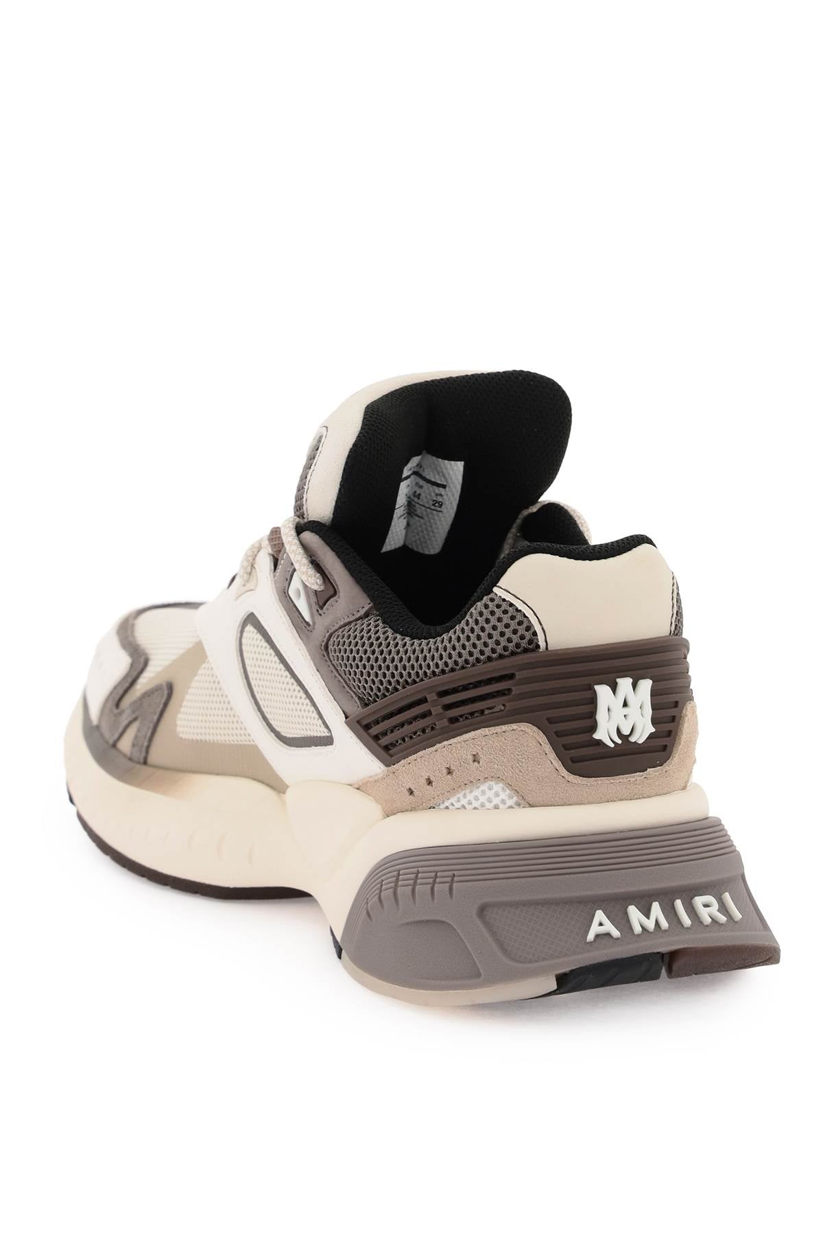 Amiri Amiri mesh and leather ma sneakers in 9