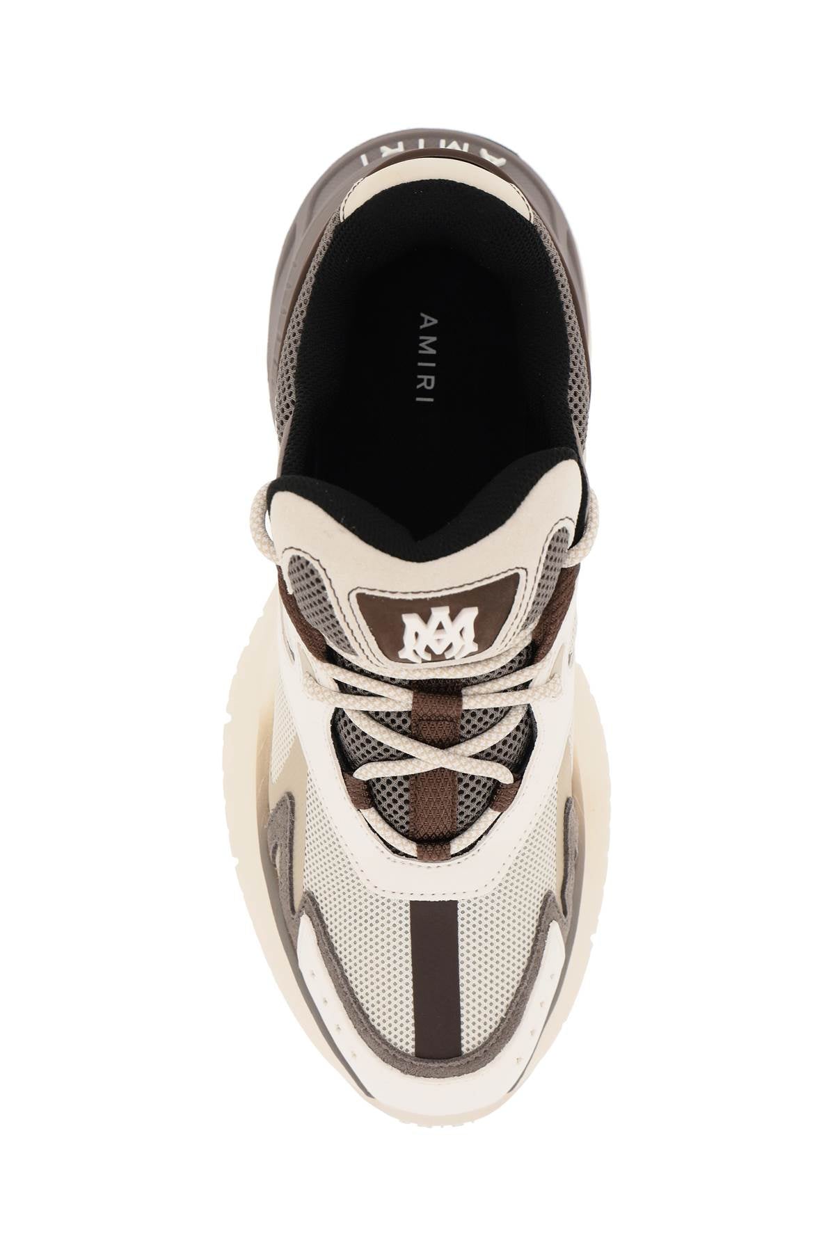 Amiri Amiri mesh and leather ma sneakers in 9