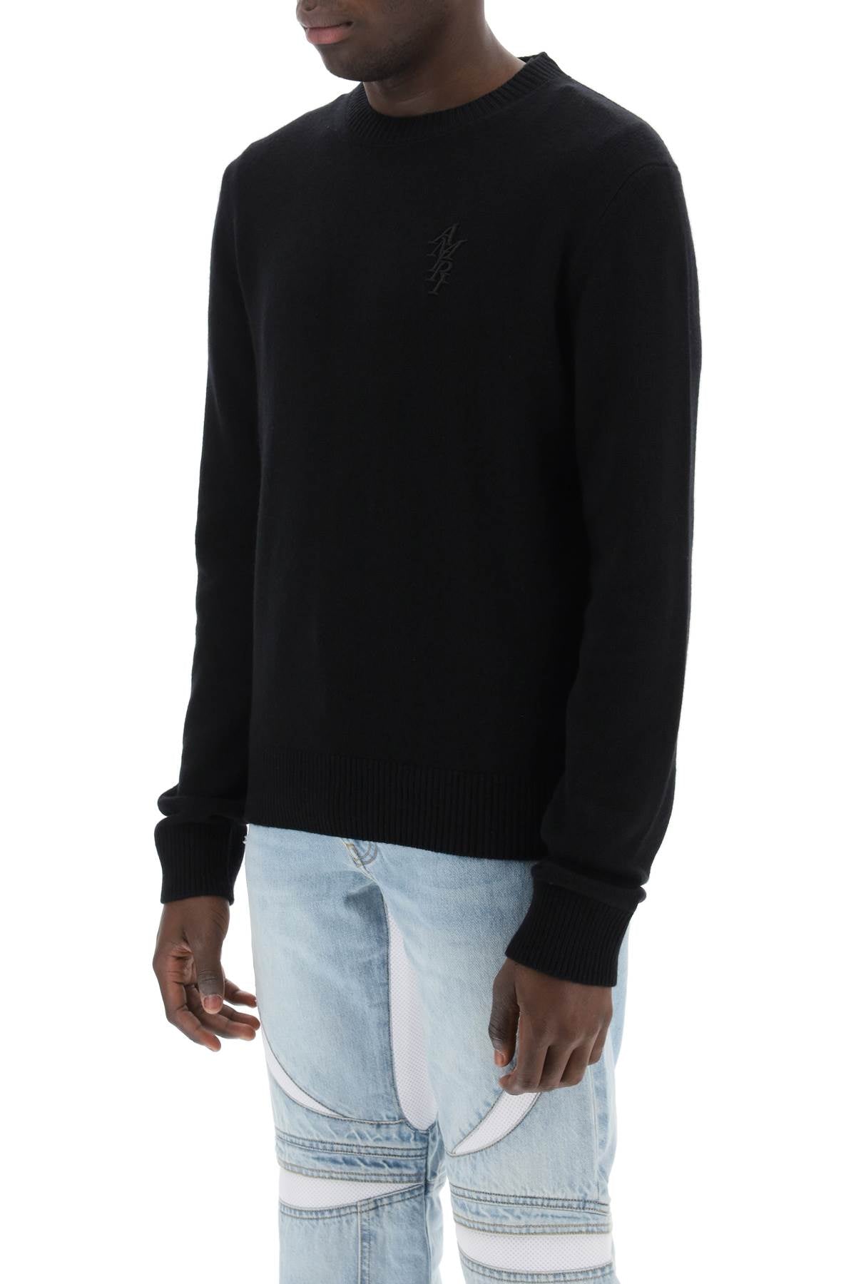 Amiri Amiri stack cashmere sweater