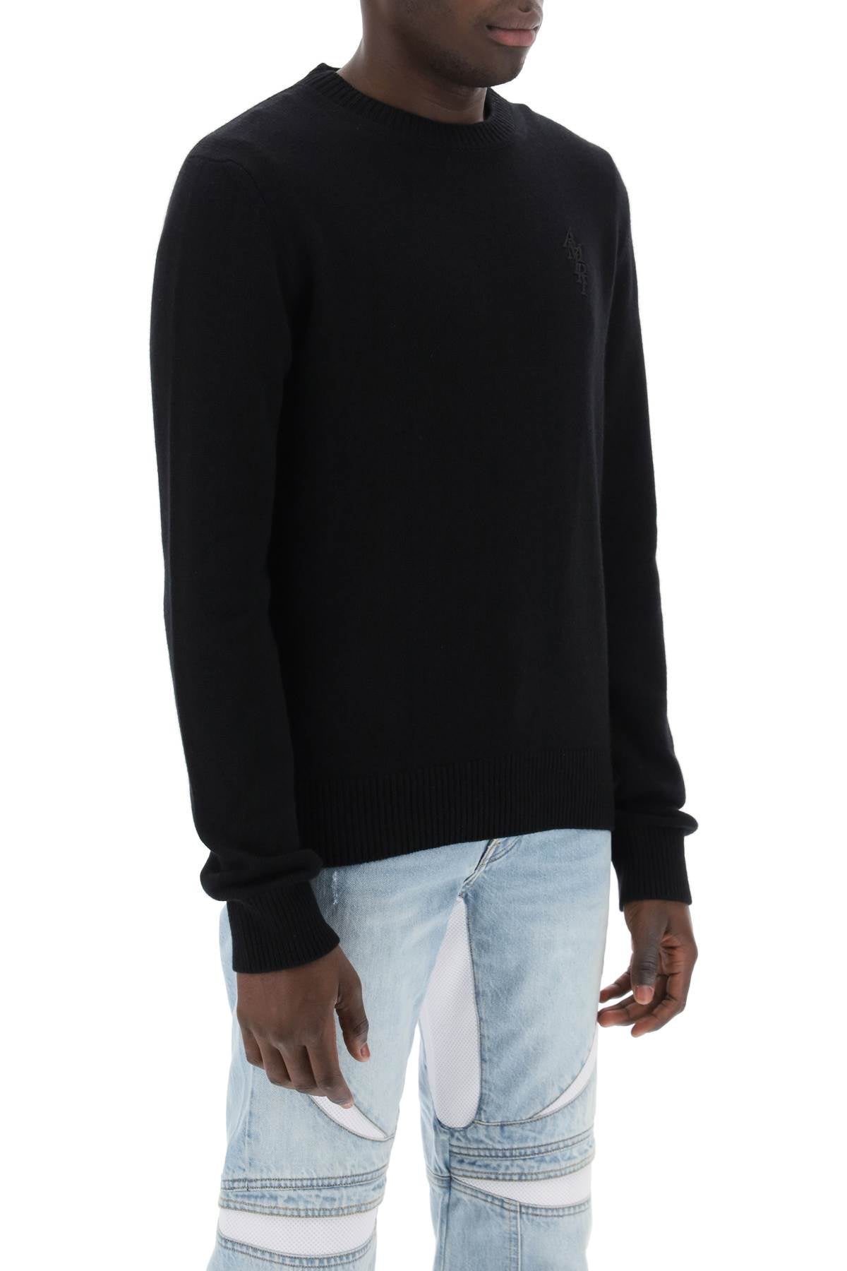 Amiri Amiri stack cashmere sweater