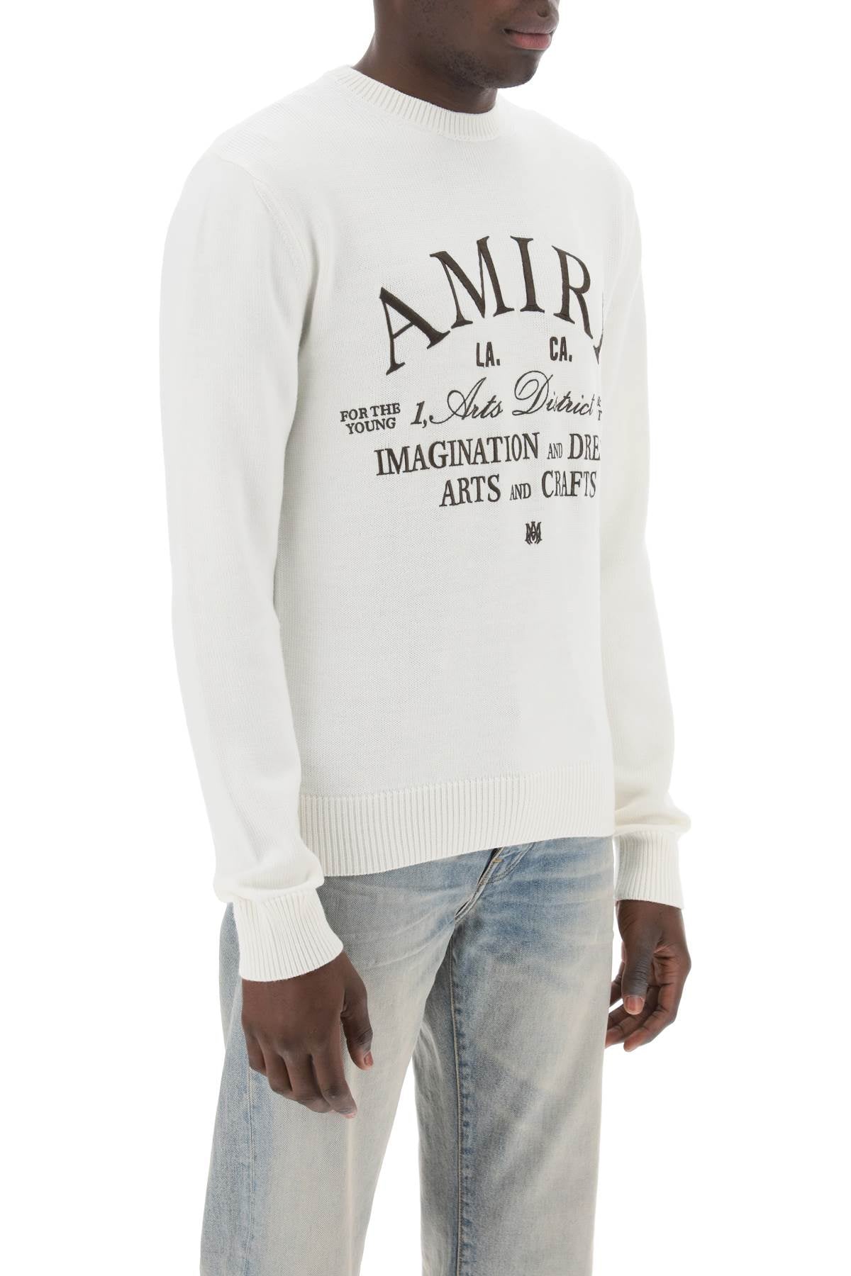 Amiri Amiri arts district wool sweater