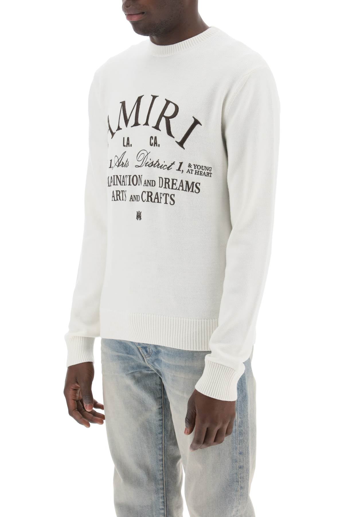 Amiri Amiri arts district wool sweater