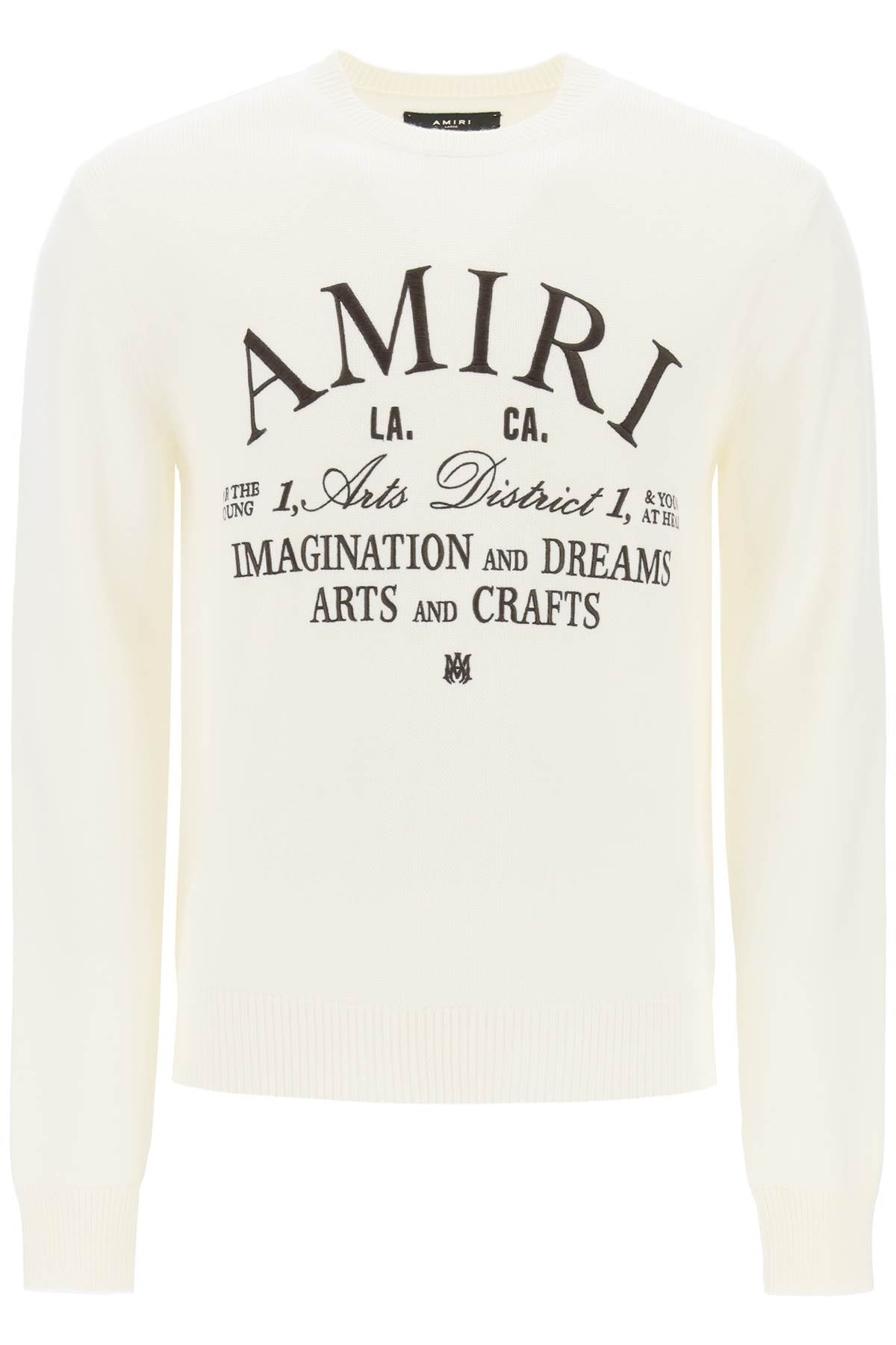 Amiri Amiri arts district wool sweater