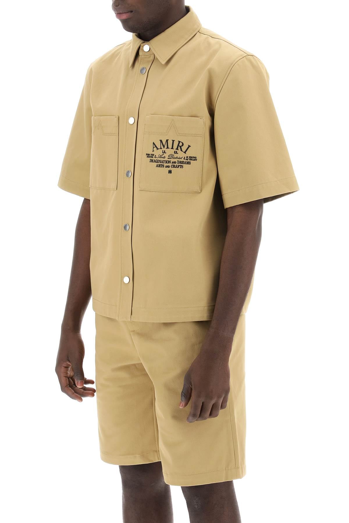 Amiri Amiri arts district bowling shirt