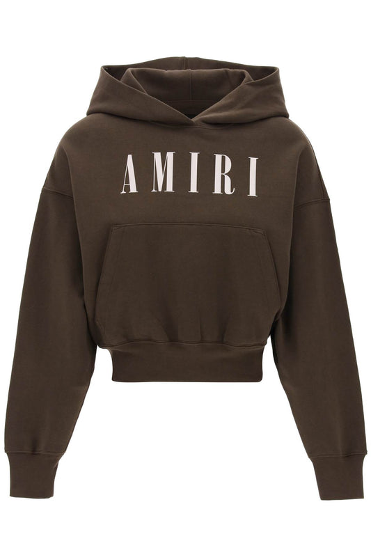 Amiri Amiri cropped hoodie with core logo