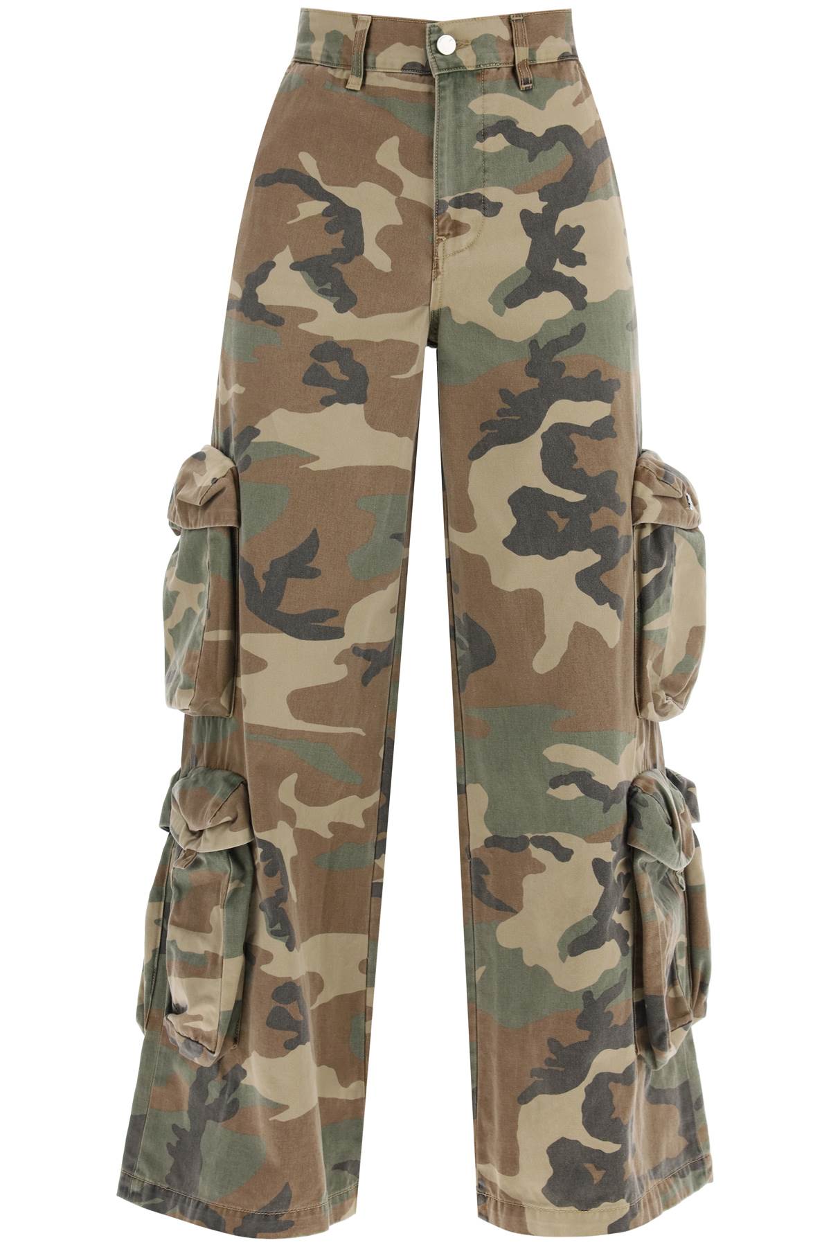 Amiri Amiri baggy cargo camouflage pants