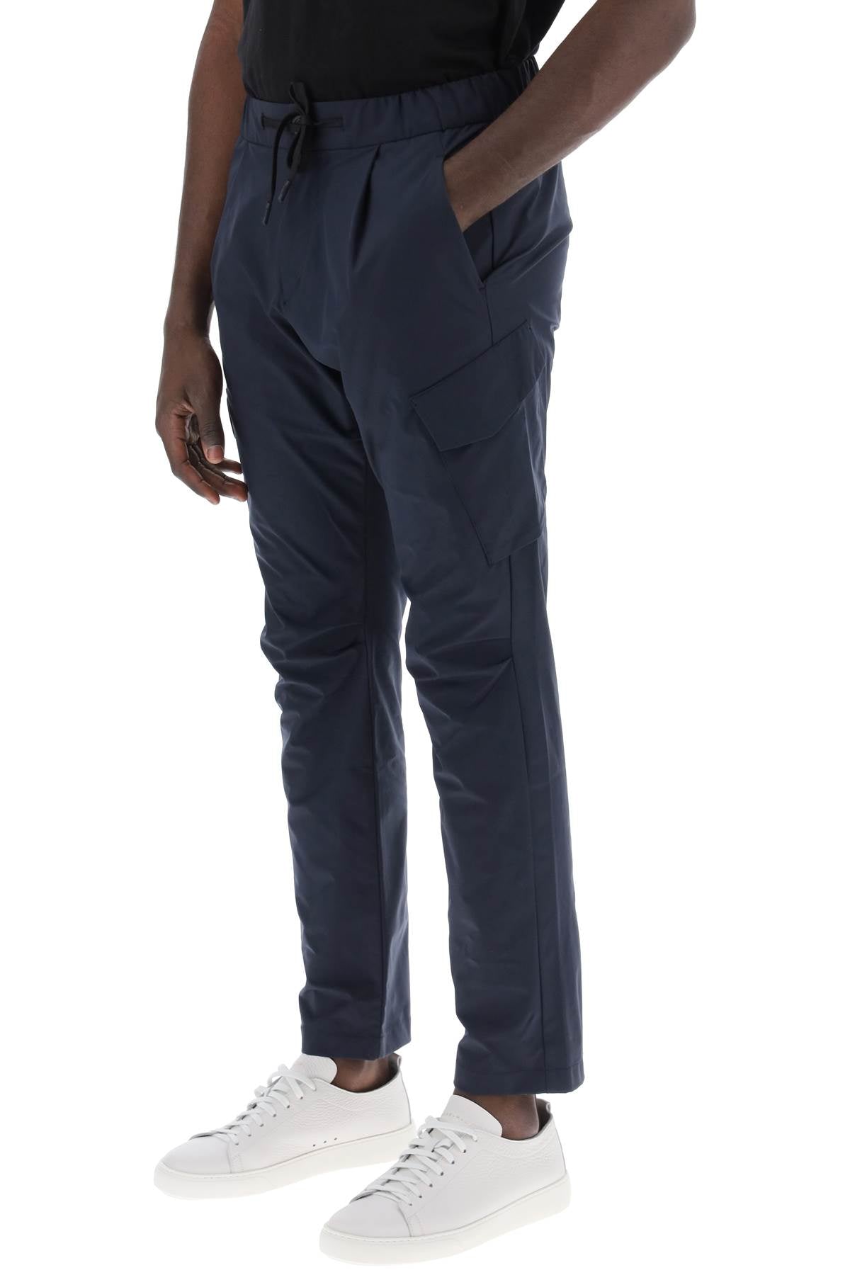 Herno Laminar Herno laminar pantaloni cargo laminar in nylon dive