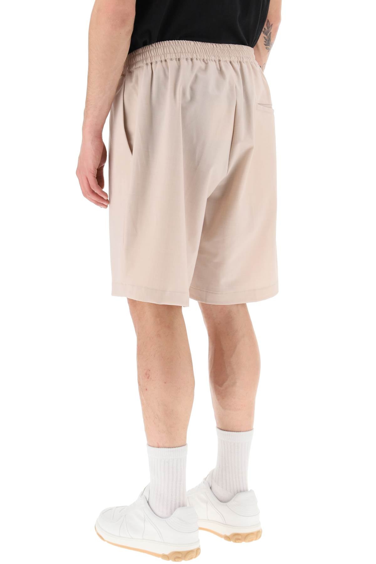 Bonsai Bonsai stretch wool shorts