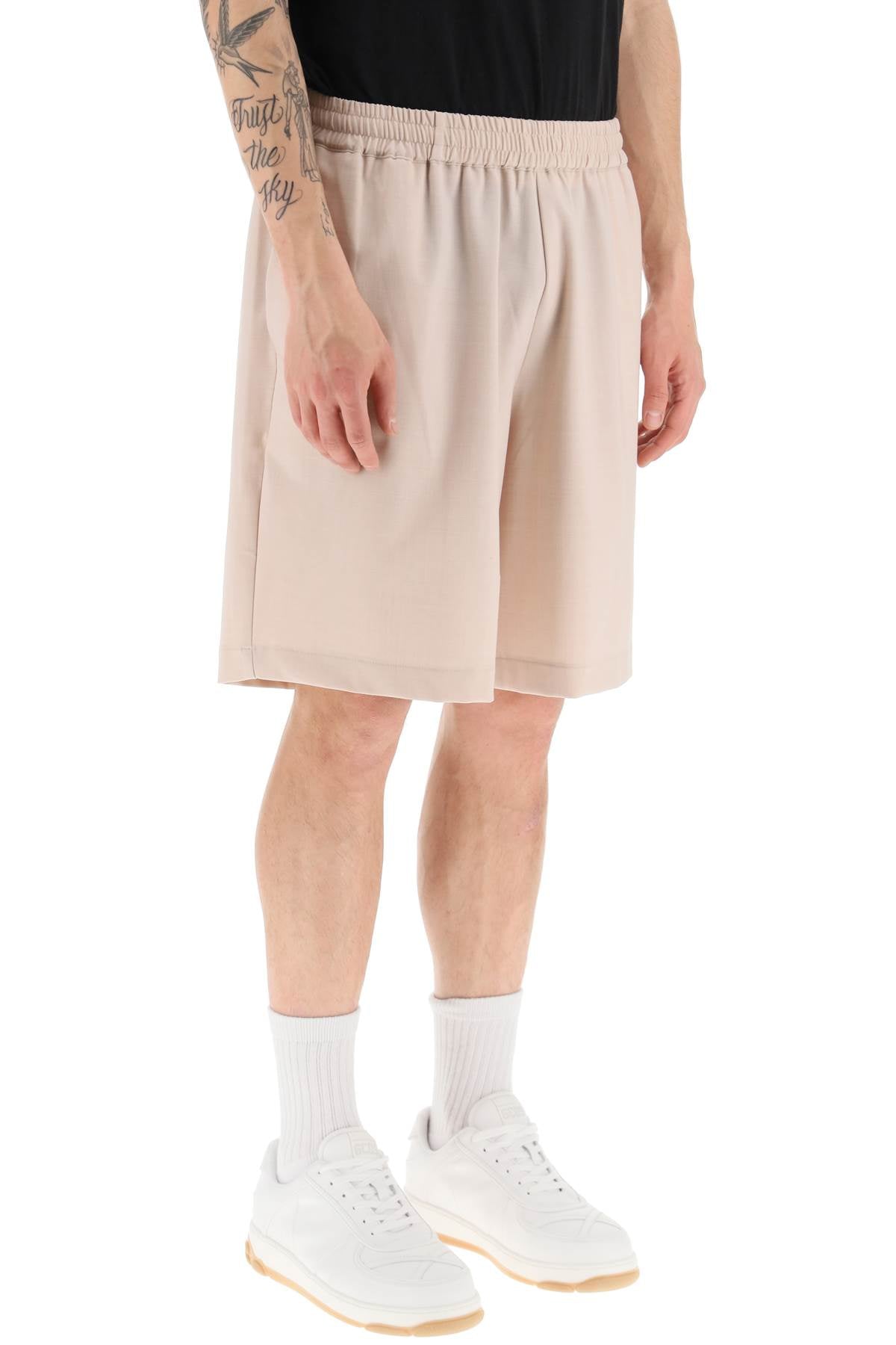 Bonsai Bonsai stretch wool shorts