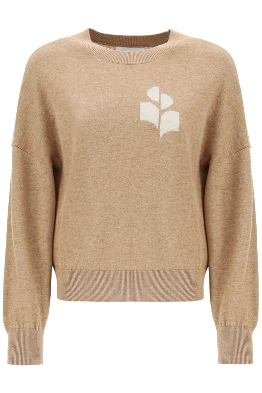 Marant ETOILE Isabel marant etoile marisans sweater with logo intarsia