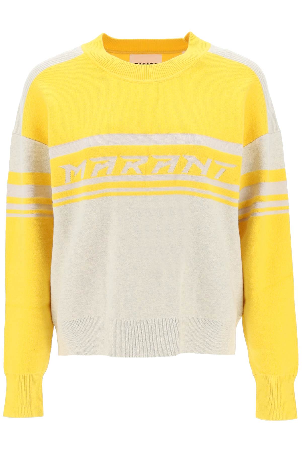 Marant ETOILE Isabel marant etoile 'callie' jacquard logo sweater