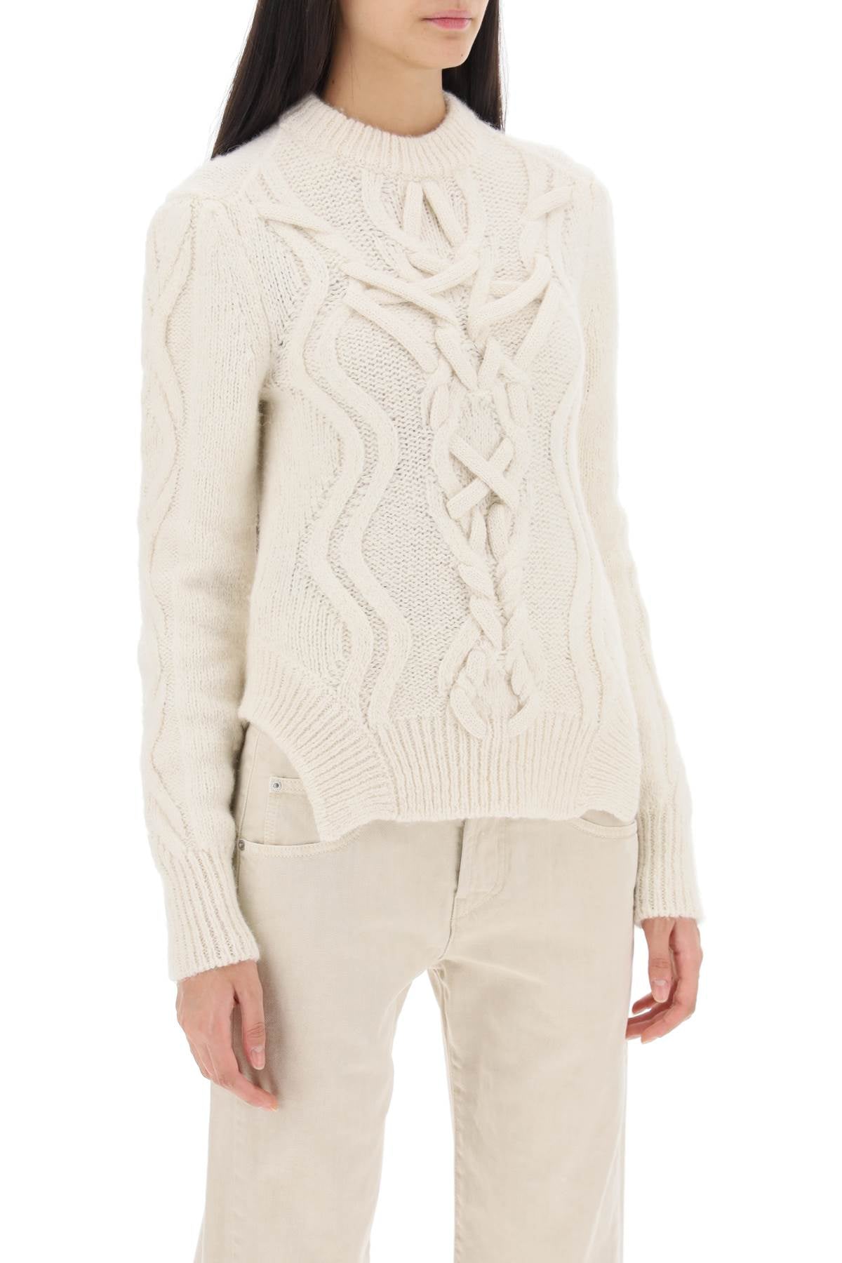 Isabel Marant Isabel marant elvy cable knit sweater