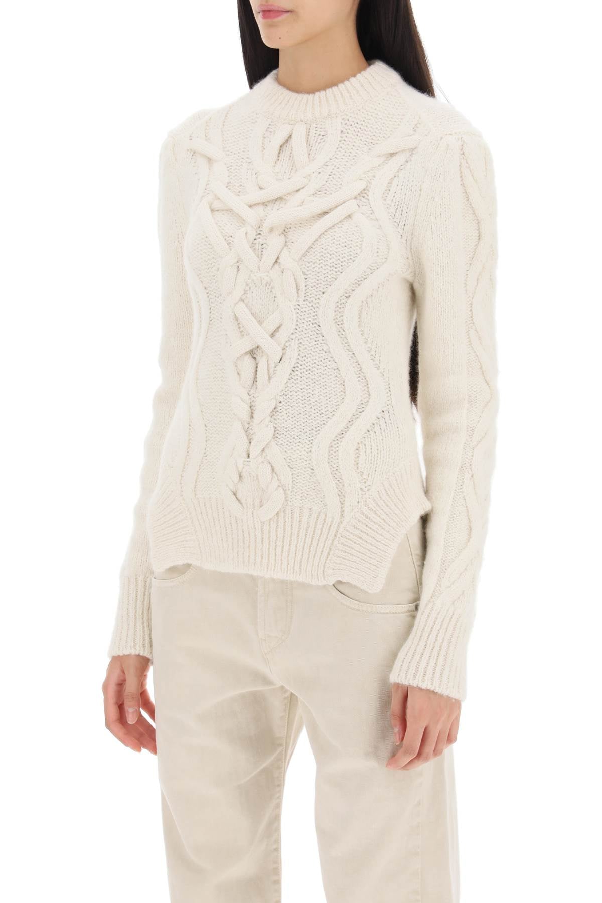 Isabel Marant Isabel marant elvy cable knit sweater