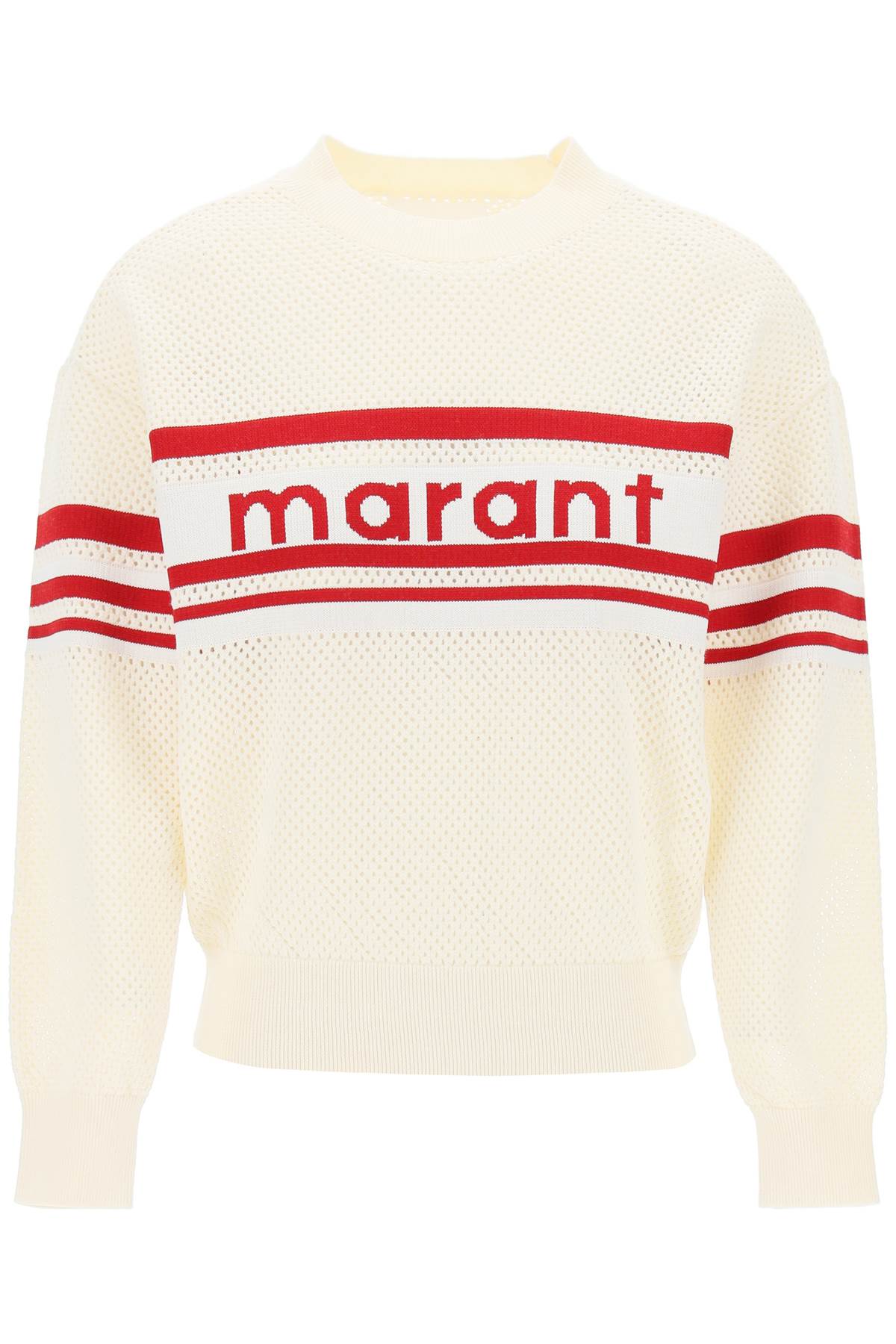 Marant ETOILE Isabel marant etoile pullover in maglia traforata con logo arwen