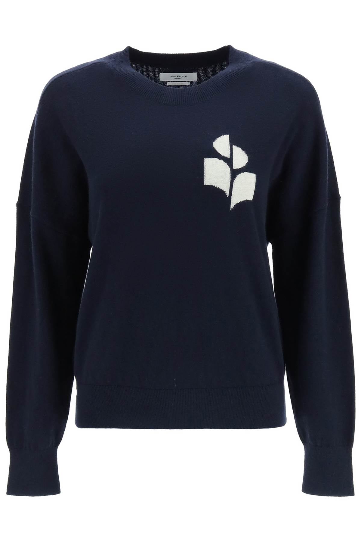 Marant ETOILE Isabel marant etoile marisans sweater with logo intarsia