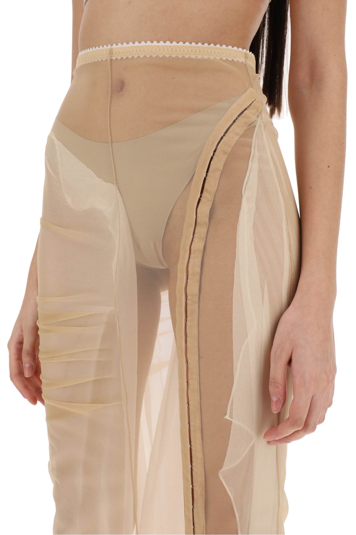 DILARA FINDIKOGLU Dilara findikoglu maxi transparent public image skirt.