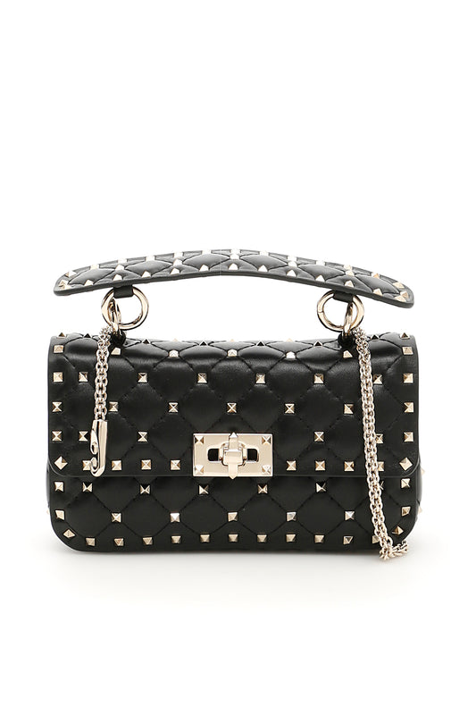 Valentino GARAVANI Valentino garavani small leather rockstud spike bag