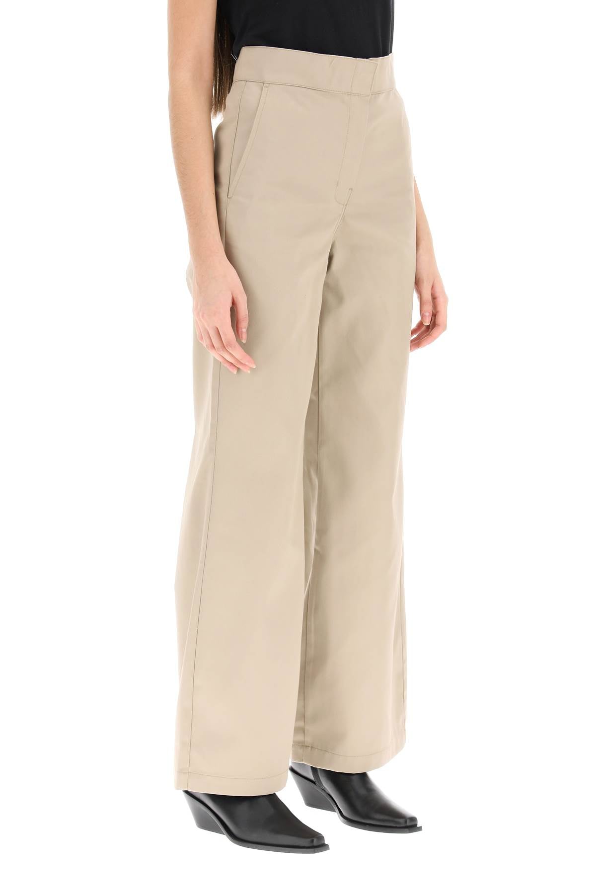 Palm Angels Palm angels reversed waistband chino pants