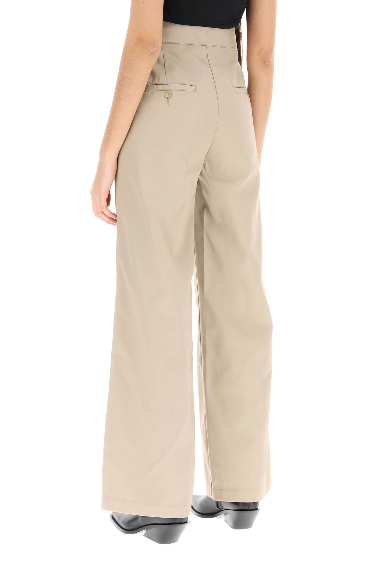 Palm Angels Palm angels reversed waistband chino pants