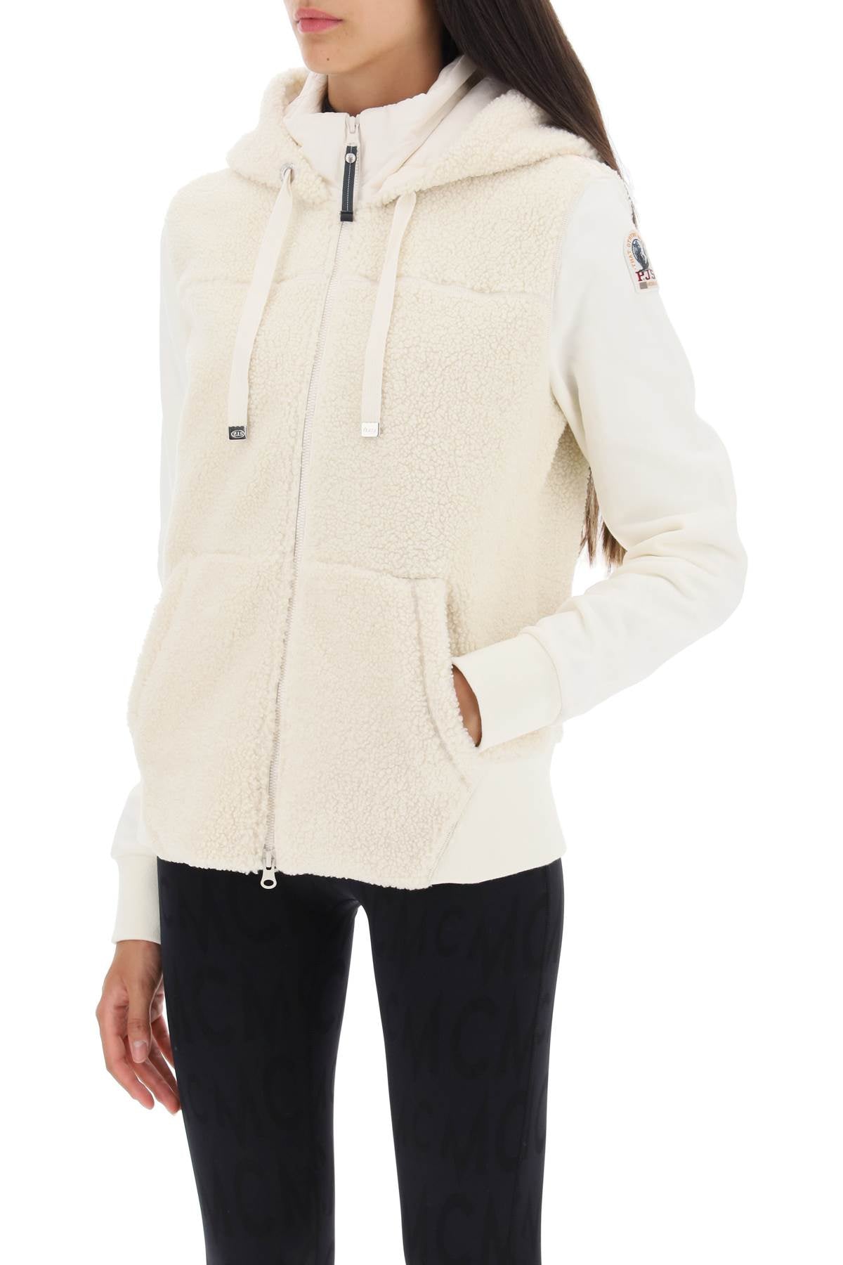 Parajumpers Parajumpers 'moegi' sherpa fleece jacket