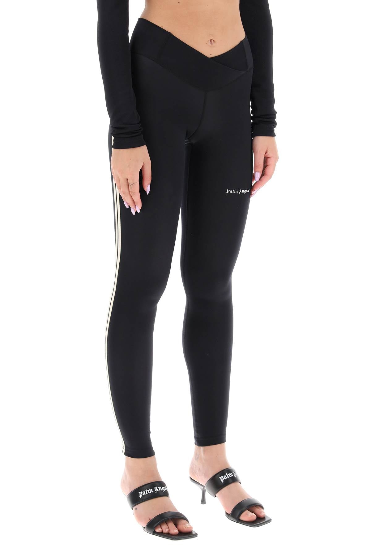 Palm Angels Palm angels leggings with contrasting side bands