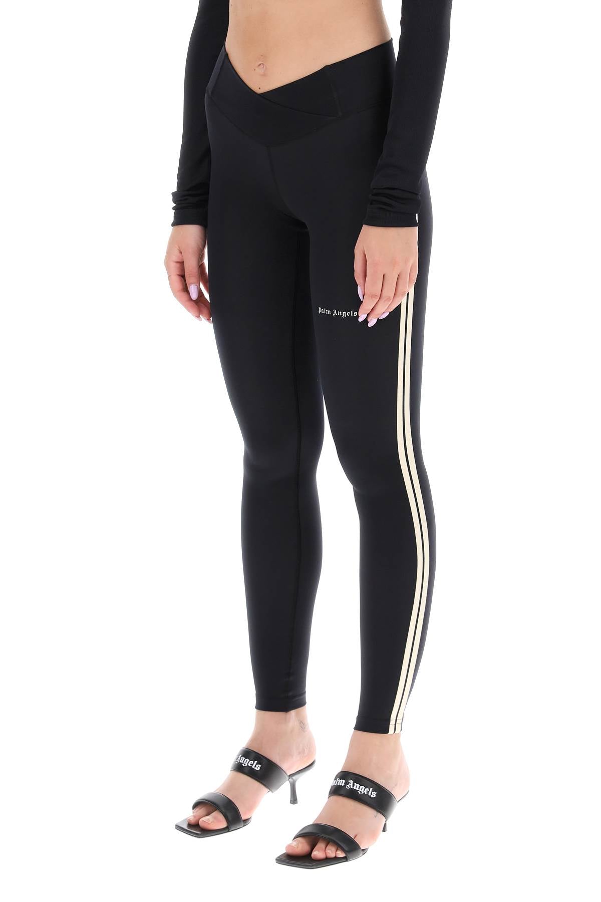 Palm Angels Palm angels leggings with contrasting side bands