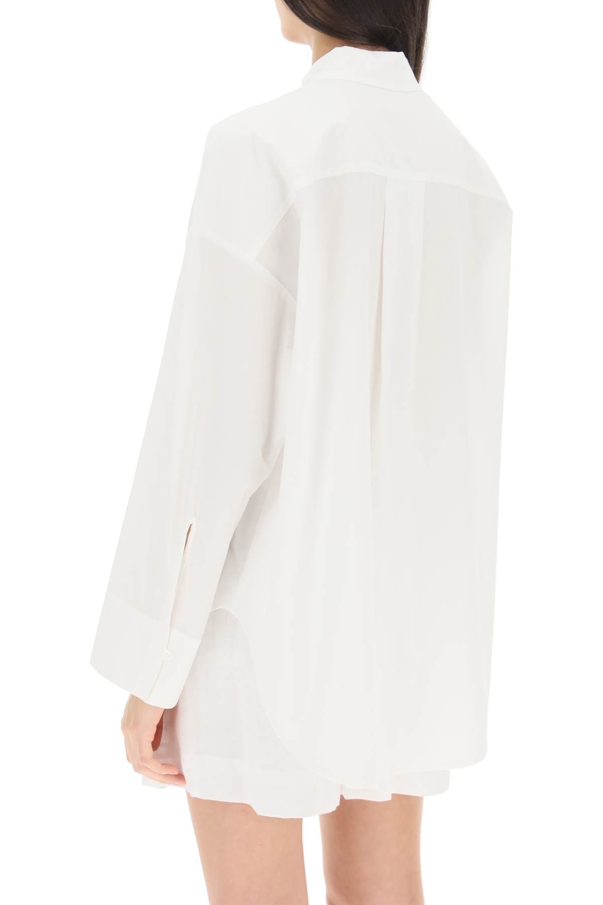 By Malene Birger By malene birger derris boxy fit shirt in organic cotton