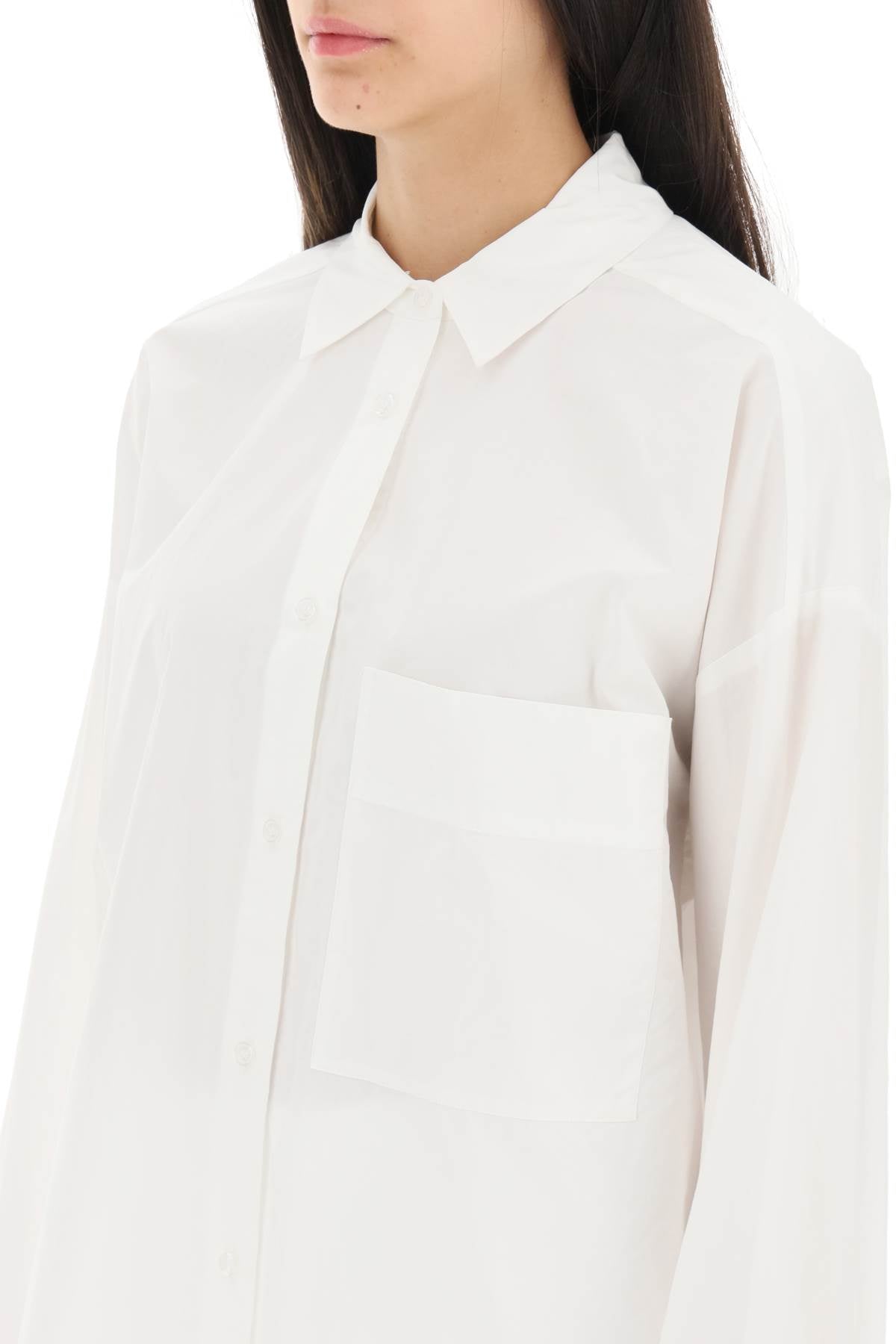 By Malene Birger By malene birger derris boxy fit shirt in organic cotton